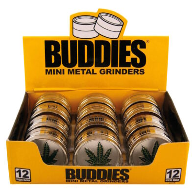 Buddy Metal Mini Grinder – Mixed Display