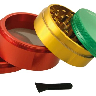 Hammercraft Aluminum Grinder 62 mm 4PT – Rasta