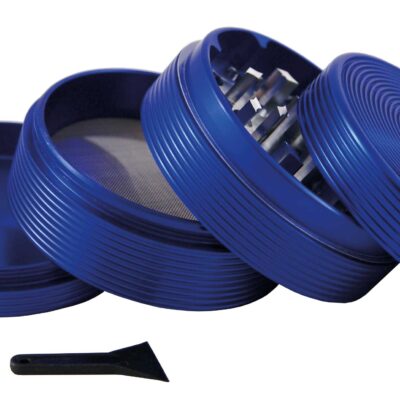 Ripple Grinder 63 mm 4PC Blue