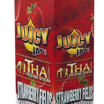 Juicy Jay Räucherstäbchen – Strawberry (20 Stück)
