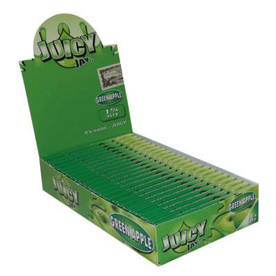 Juicy Jay's Green Apple 1¼, 32 Blatt