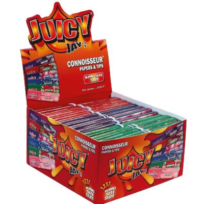 Juicy Connoisseur Mixed – King Size Slim + Tips