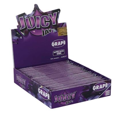 Juicy Jay's Grape King Size Slim, 32 Blatt