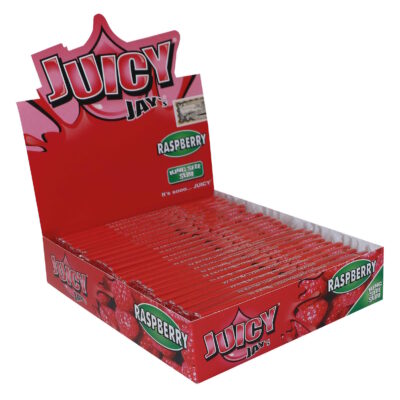 Juicy Jay's Raspberry King Size Slim, 32 Blatt
