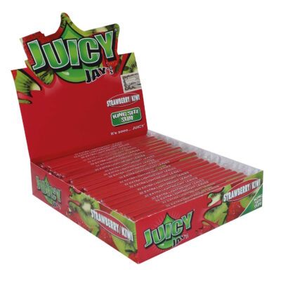 Juicy Jay's Strawberry-kiwi King Size Slim – 32 L