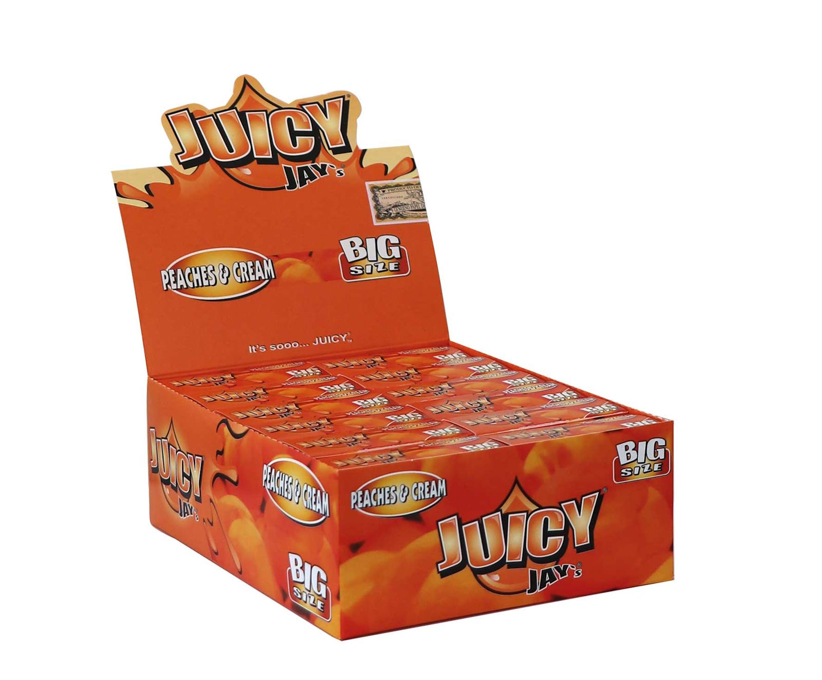 Juicy Jays Peach Rolls – 5m Per Roll