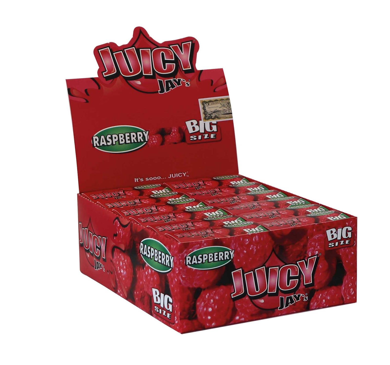 Juicy Raspberry Rolls – 5m Per Roll