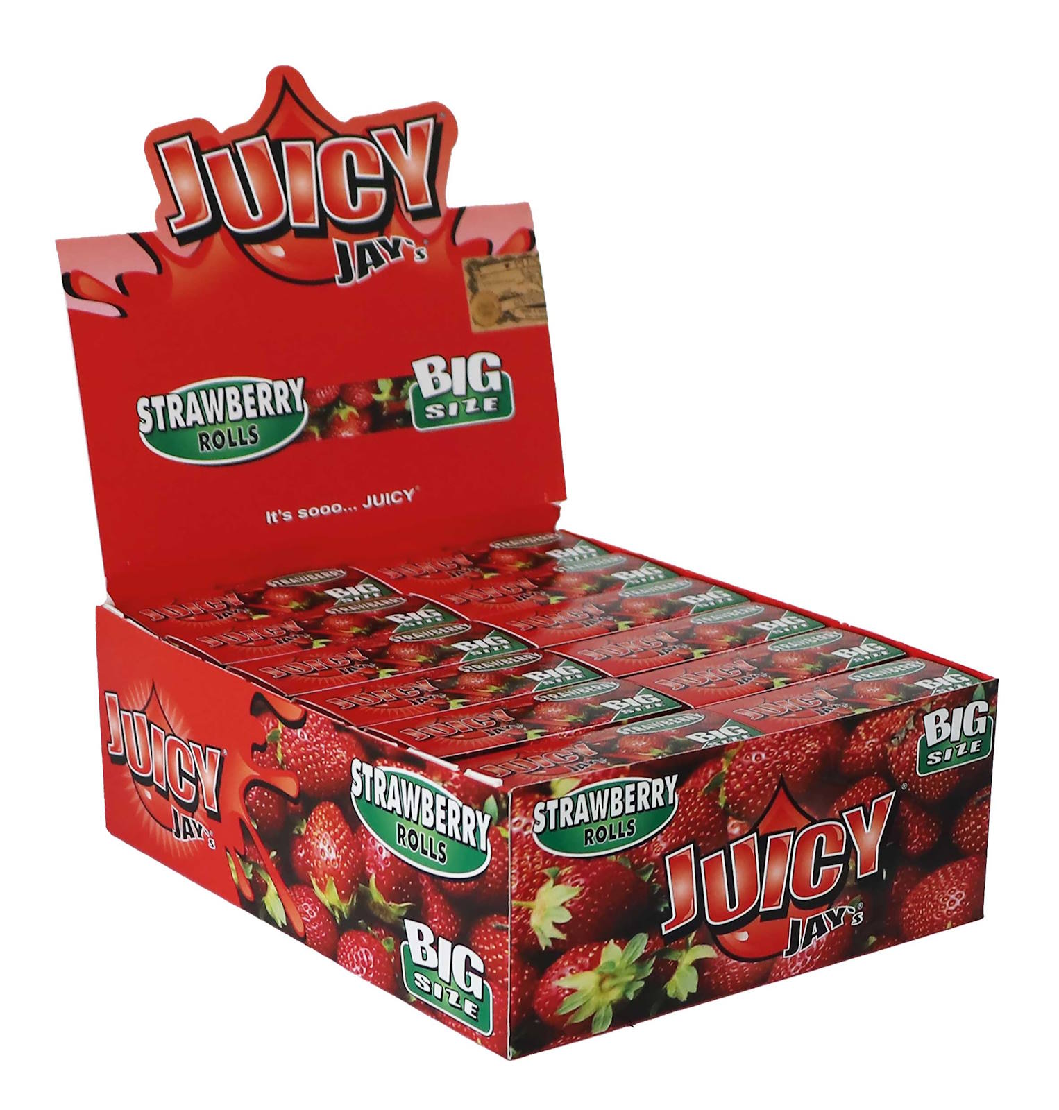 Juicy Jays Strawberry Rolls – 5m Per Roll