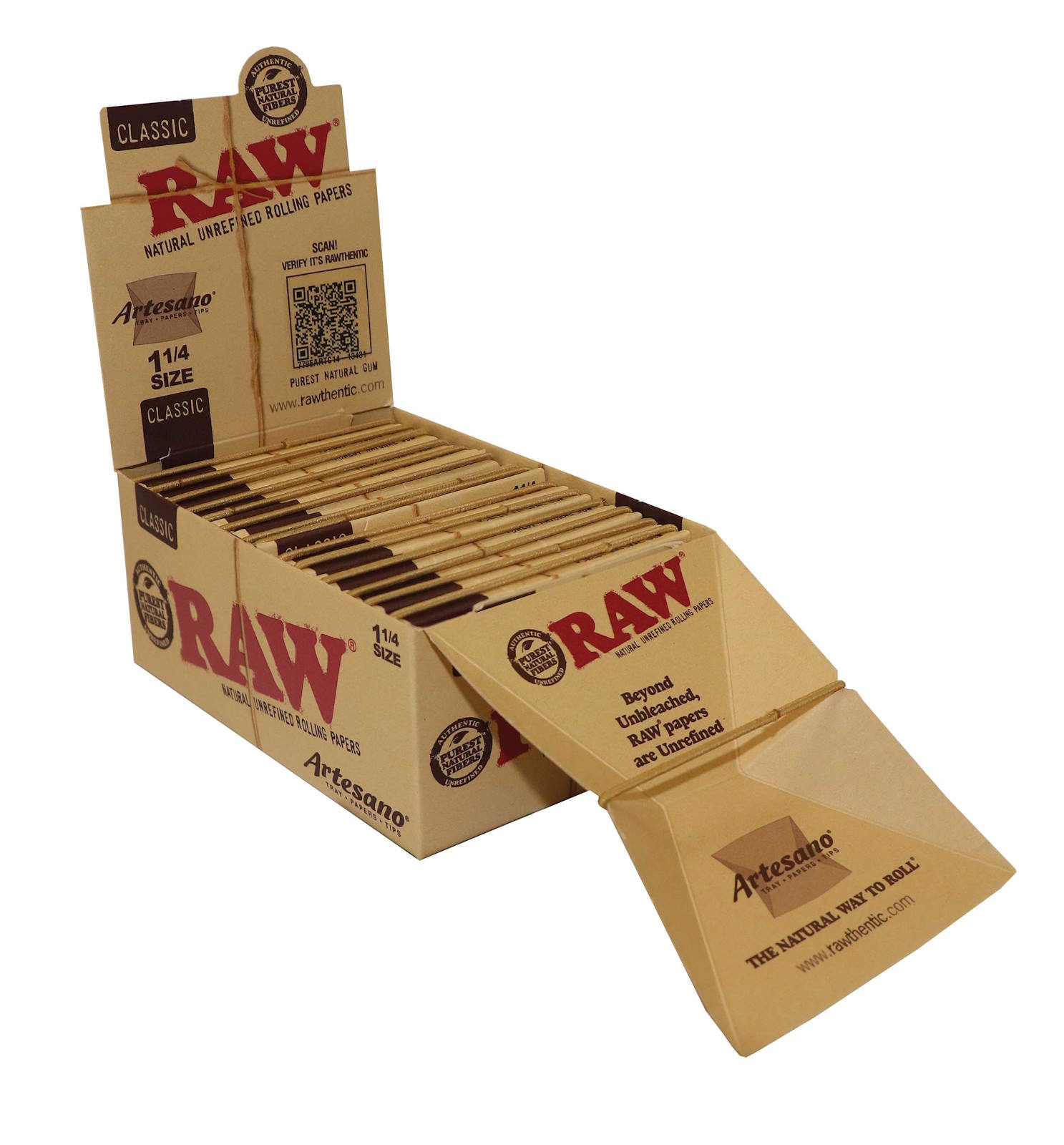 RAW Artesano – 1¼ + Tips