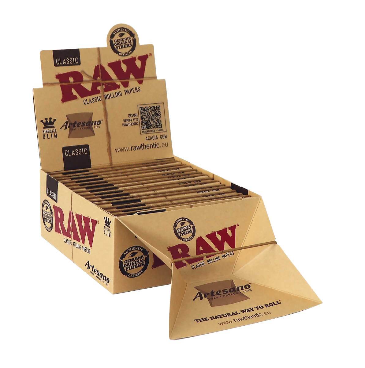 RAW Artesano – King Size Slim + Tips