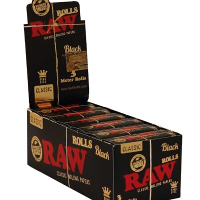 RAW Black Rolls – 3m