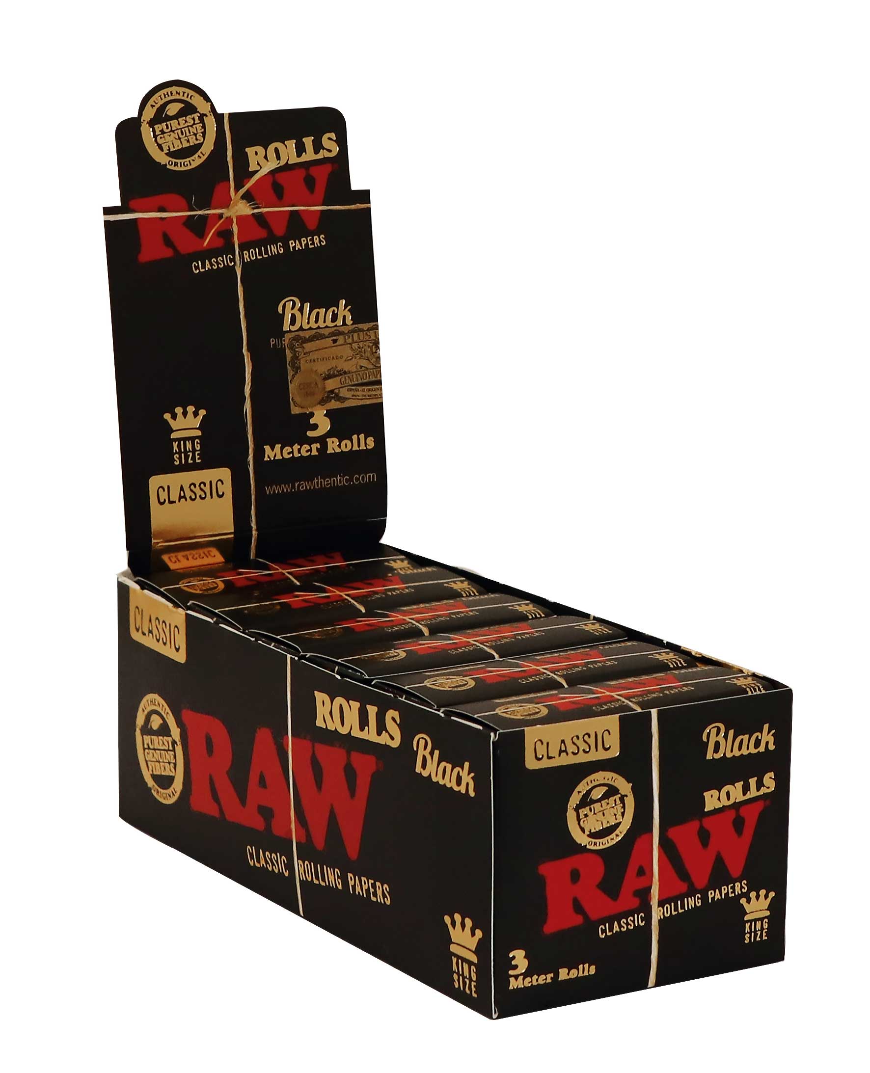RAW Black Rolls – 3m