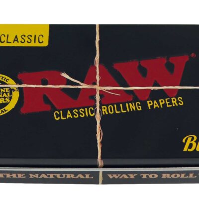 RAW Black Tin Case
