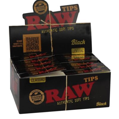 RAW Black Tips (50 Stück)