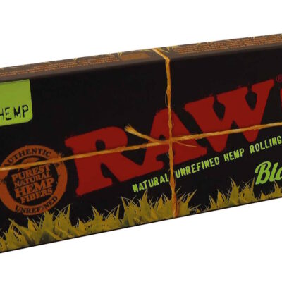 RAW Black Organic Cone (20 Stück) 1¼