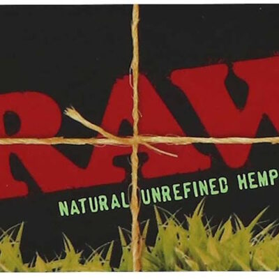 RAW Black Organic Cone (20 Stück) King Size