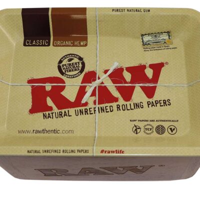 RAW Wooden Cache Box With Tray Lid Mini
