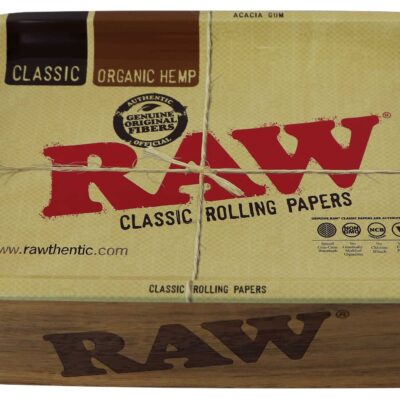 RAW Wooden Cache Box With Tray Lid