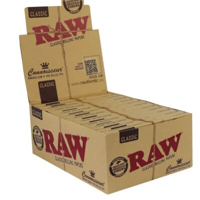 RAW Connoisseur – King Size Slim + Prerolled Tips