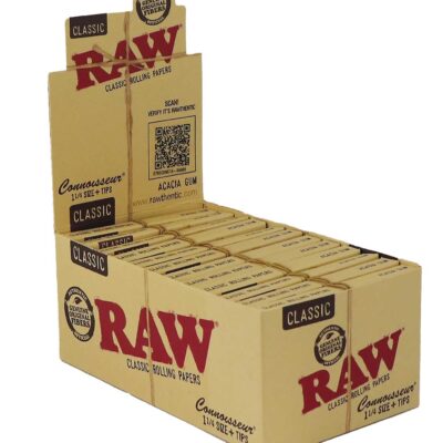 RAW Connoisseur – 1¼ + Tips