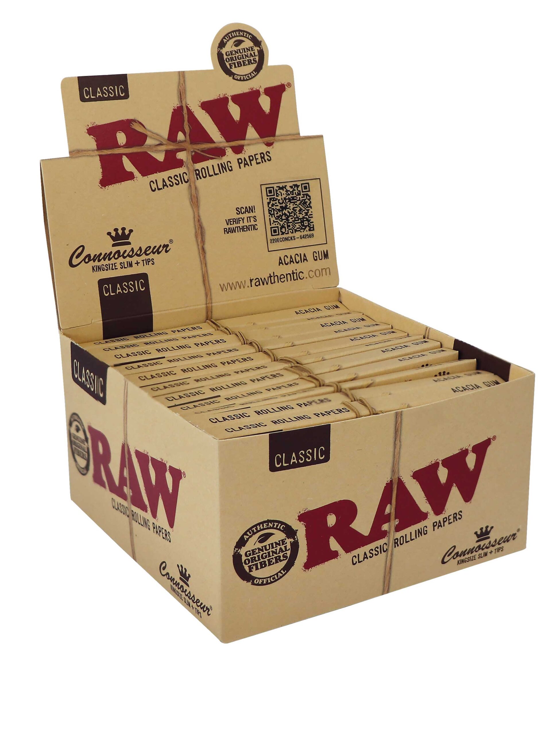 RAW Connoisseur – King Size Slim + Tips