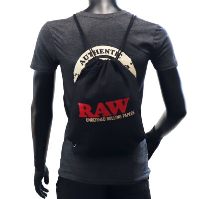 RAW Drawstring Bag Black
