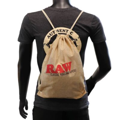 RAW Drawstring Bag Tan