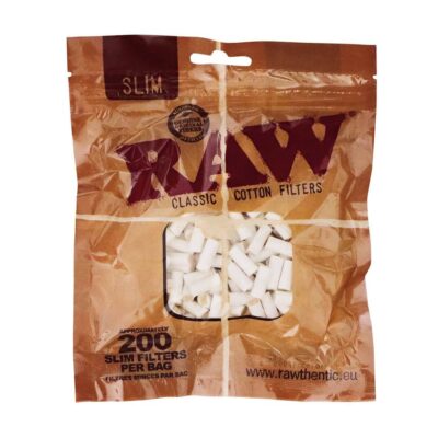 RAW Slim Filters, (200 Stück)