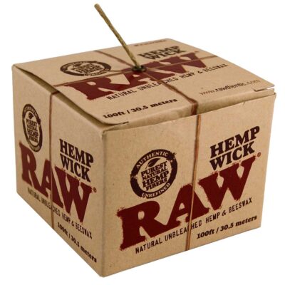 RAW Hemp Wick Ball 100FT/30.5M