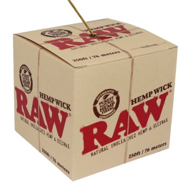 RAW Hemp Wick Ball 250FT/76M