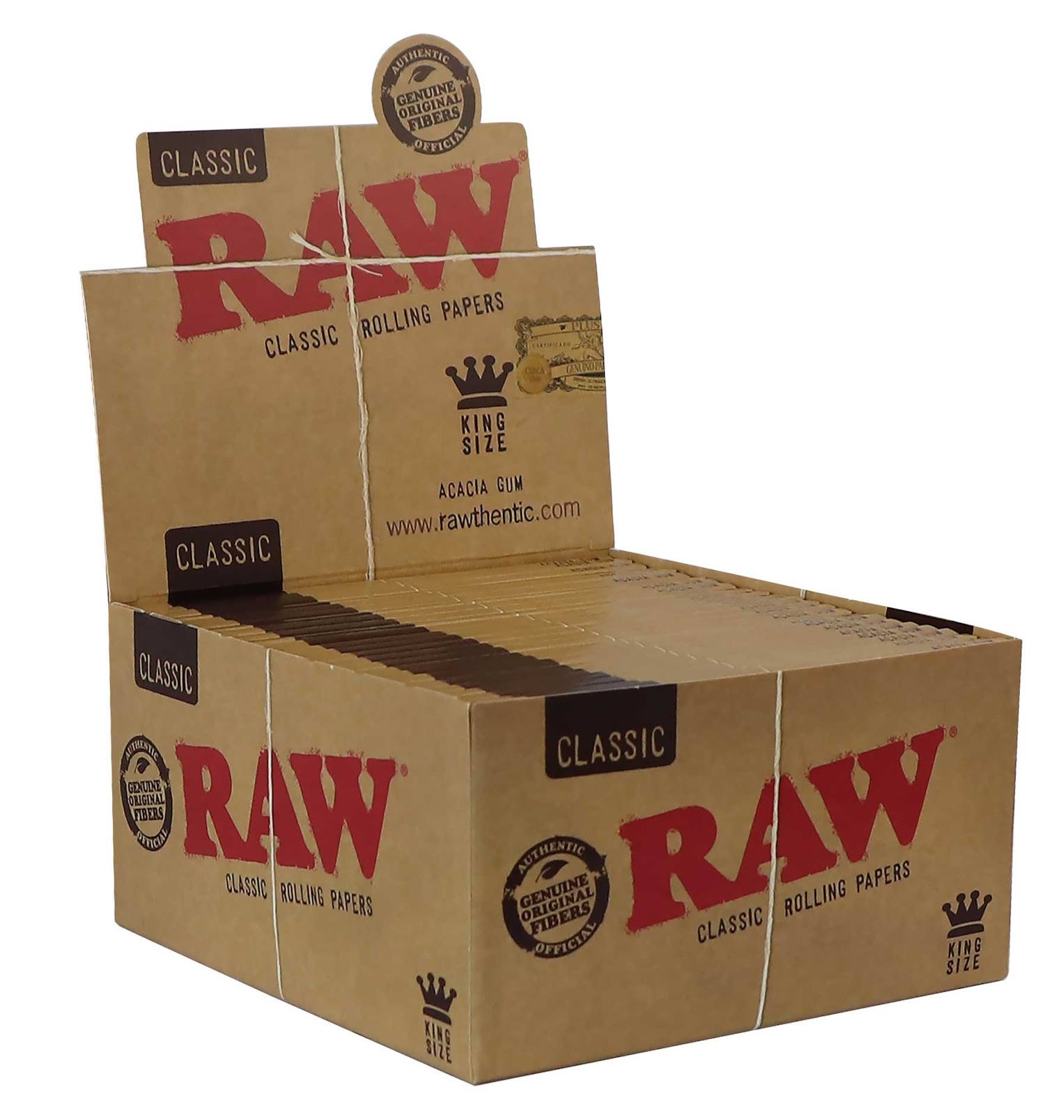 RAW Classic King Size, 33 Blatt