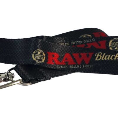 RAW Black Lanyard