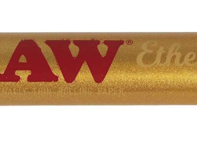 RAW Aluminum Tube Gold 15 mm × 116 mm
