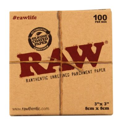 RAW Parchment Paper Square (100 Stück)
