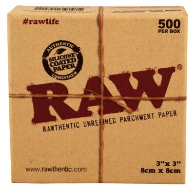 RAW Parchment Paper Square (500 Stück)