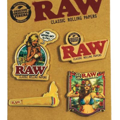 RAW Pins – Card With 4 Designs