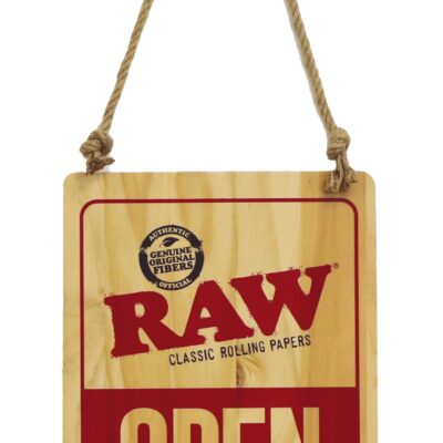 RAW Wooden Sign – Please Cone In