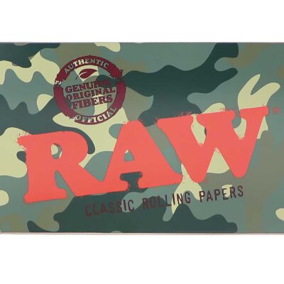 RAW Skate Board – Camo & Black