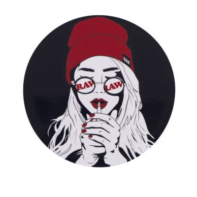 RAW Sticker Art Deco Girl (200 Stück)