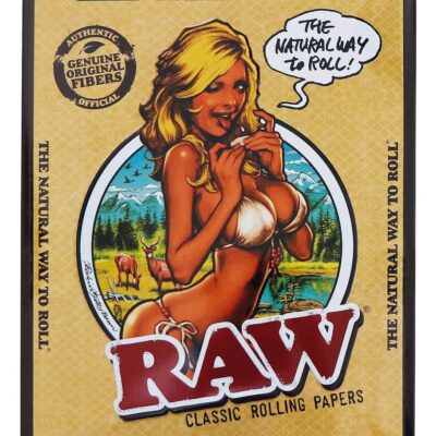 RAW Retro Tin Sign RJB
