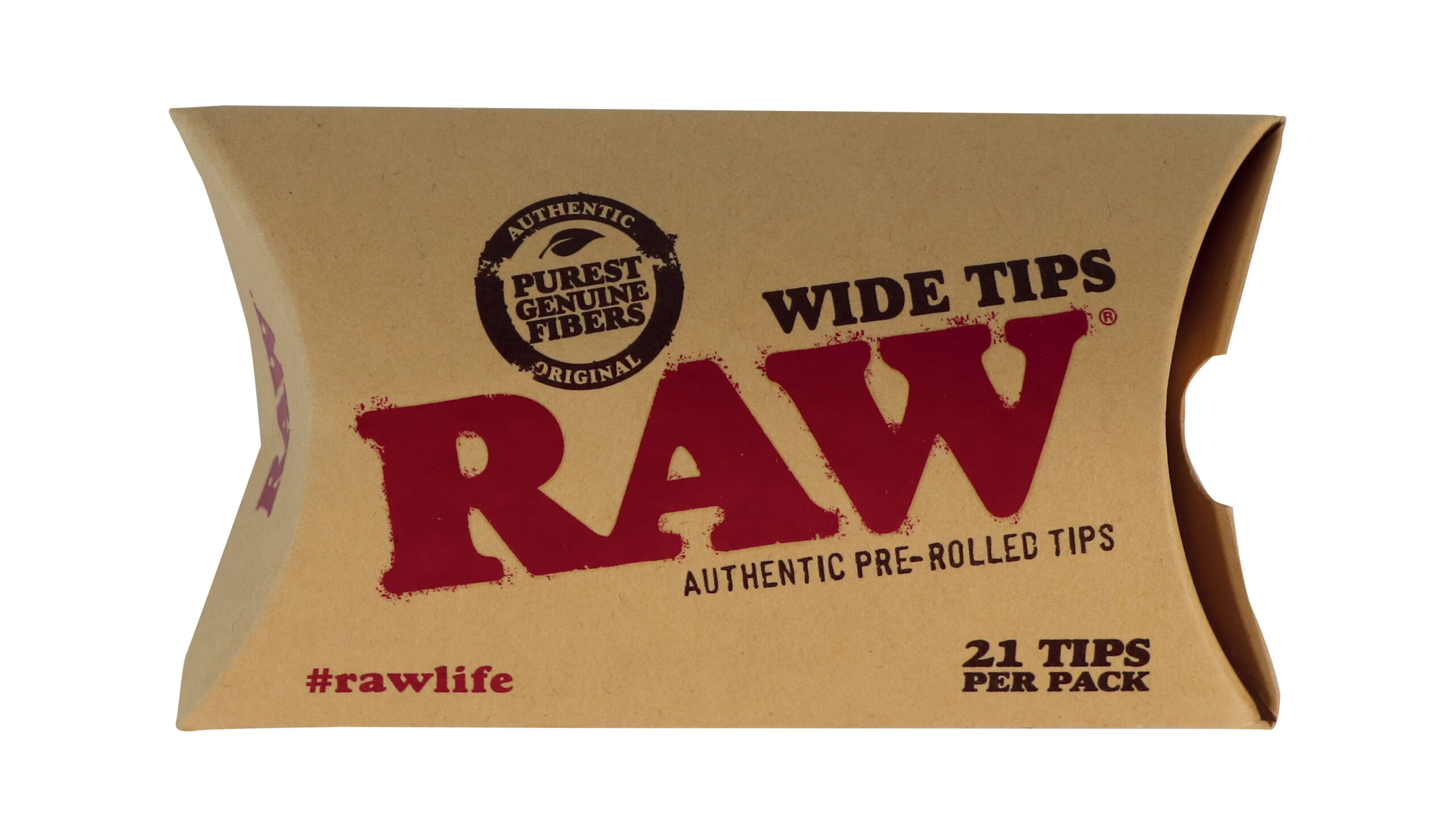 RAW Wide Prerolled Tips (21 Stück)