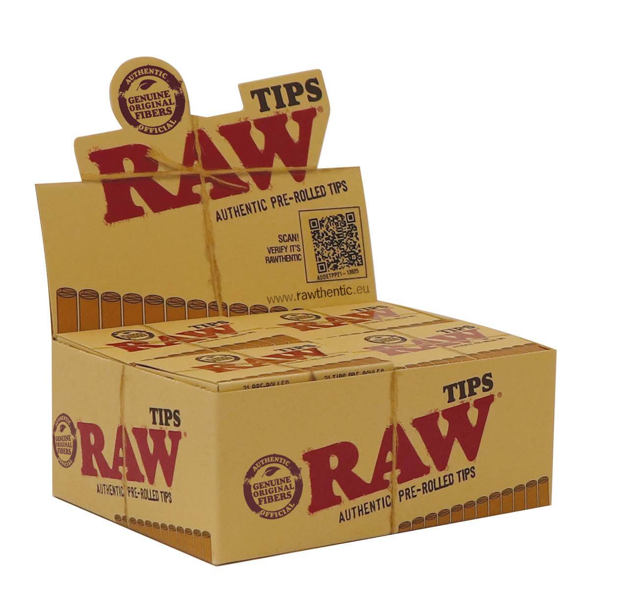 RAW Prerolled Tips (21 Stück)