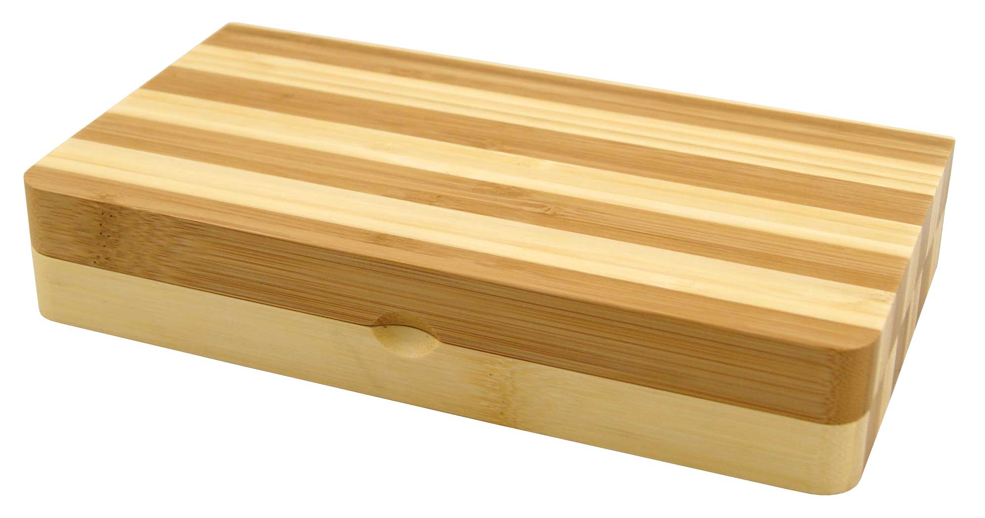 RAW Bambo Back Flip Rolling Tray mit Magnet Striped