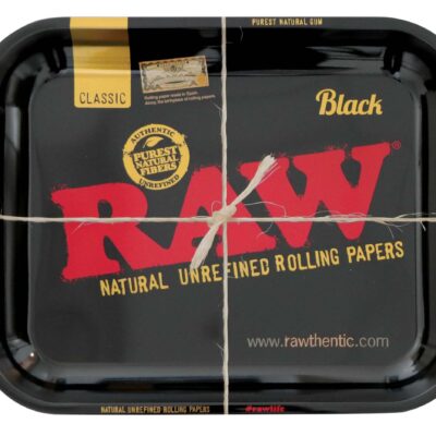 RAW Black Metal Rolling Tray