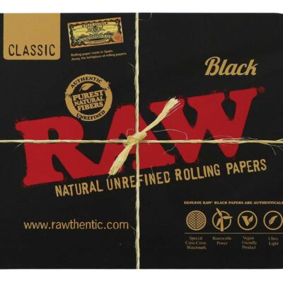 RAW Black Magnetic Rolling Tray Cover For Small
