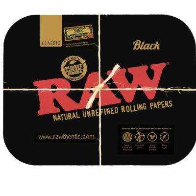 RAW Black Magnetic Rolling Tray Cover