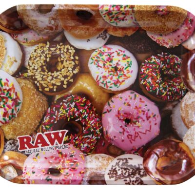 RAW Metal Rolling Tray Donut