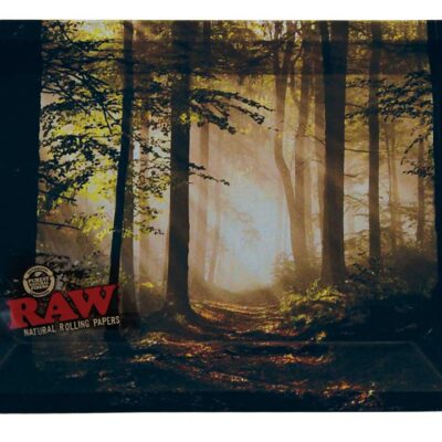 RAW Forest Metal Rolling Tray – Mini