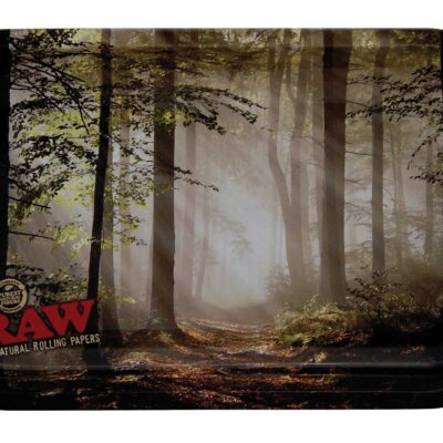 RAW Forest Metal Rolling Tray – Small
