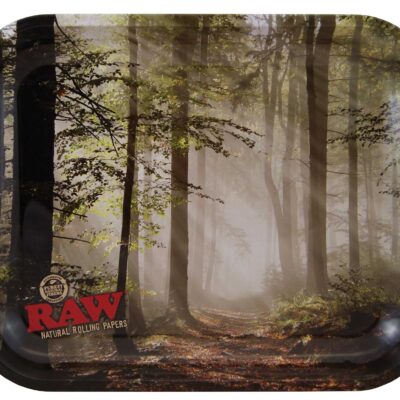 RAW Metal Rolling Tray – Forest